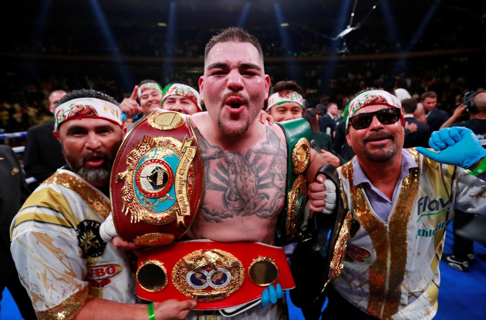  Andy Ruiz Jr stunned the boxing world with his win