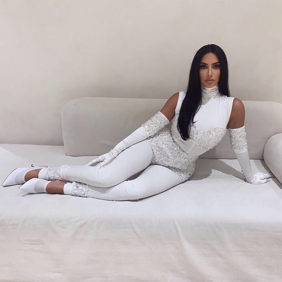 The original 'queen of social media' - Kim Kardashian gets around 1.6million likes from her 141.2million fans