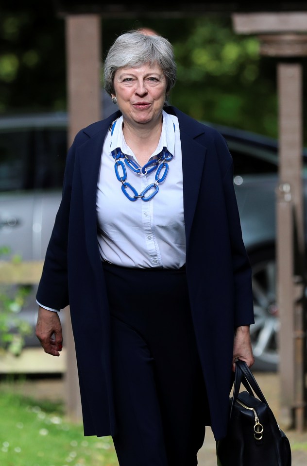  Theresa May is set to step down as Tory leader on Friday