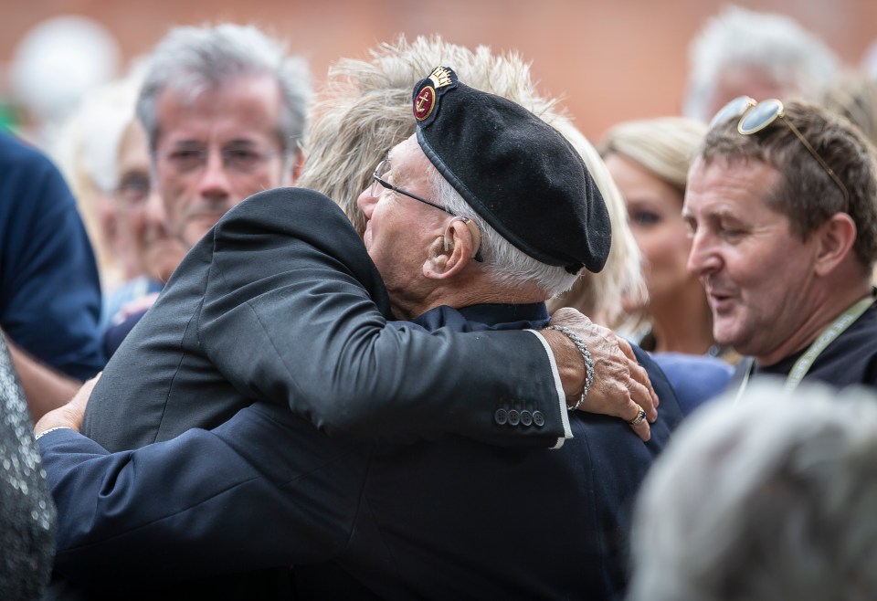  The Royal British Legion chartered MS Boudicca to take them back ahead of the 75th anniversary on Thursday