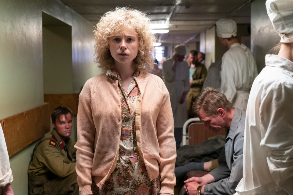  Lyudmilla Ignatenko, played by Jessie Buckley