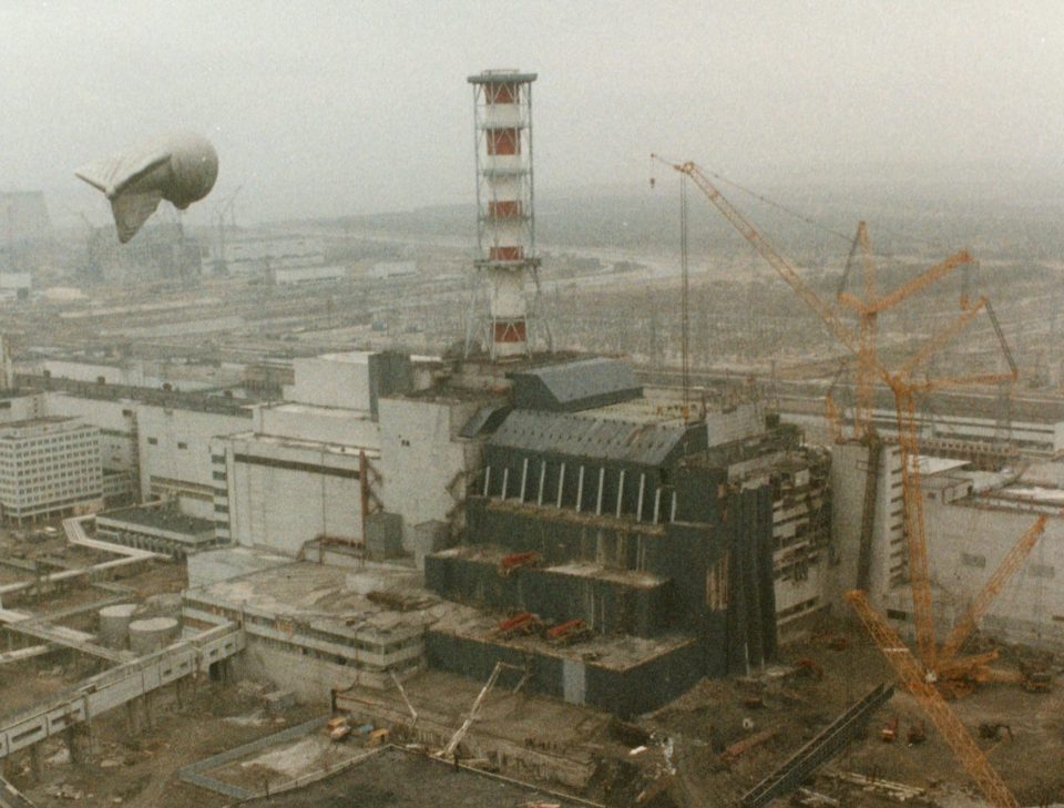  The Chernobyl disaster scene