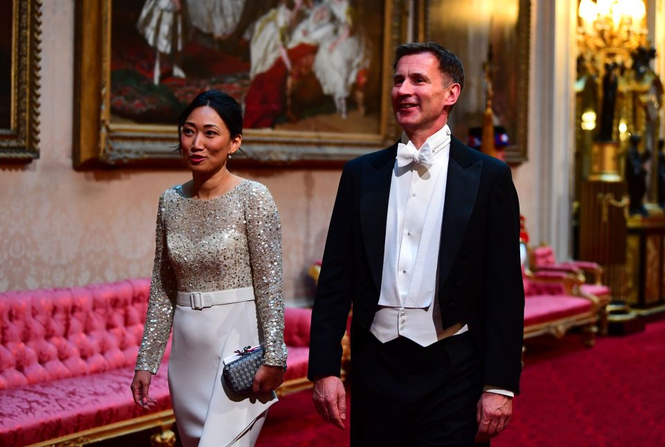  Foreign Secretary Jeremy Hunt with his wife Lucia