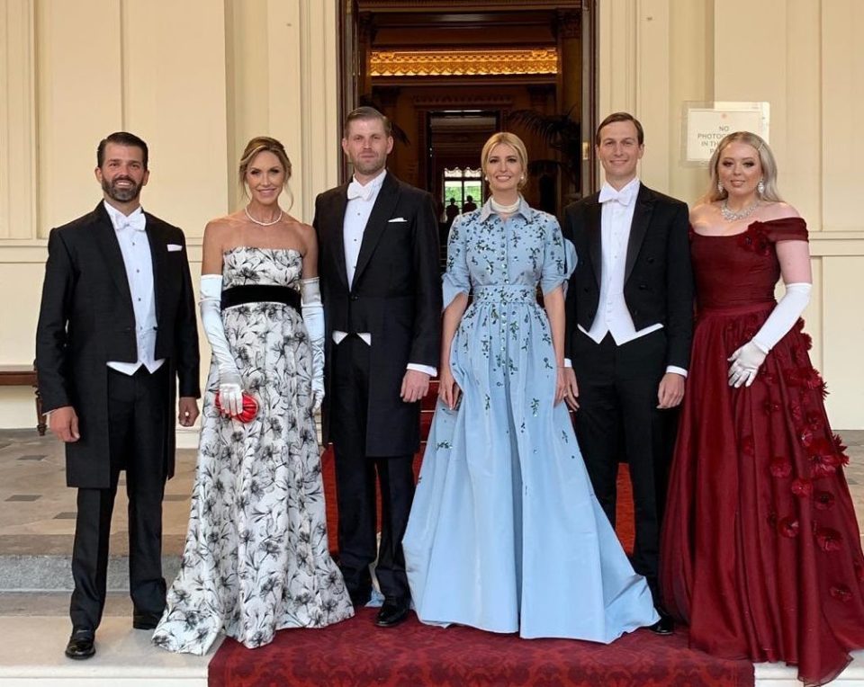  It was a real family affair as all of Trump’s adult children attended the glitzy banquet