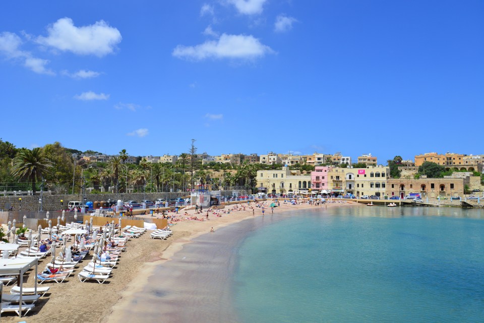  St George's Bay in Malta