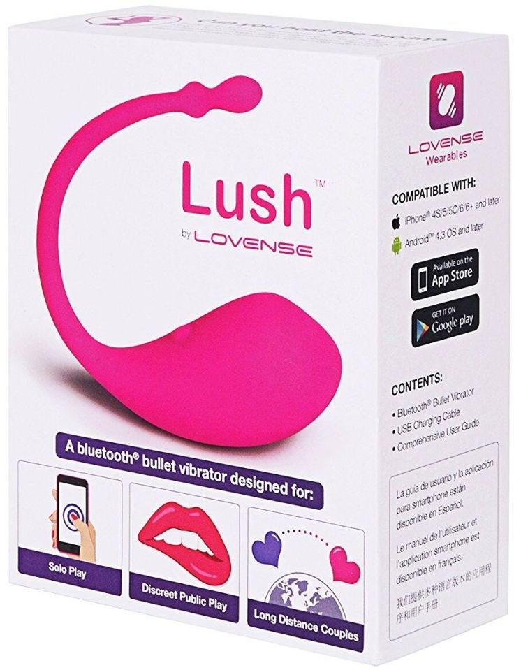  The Lush by Lovense is a smart vibrator that connects to your smartphone