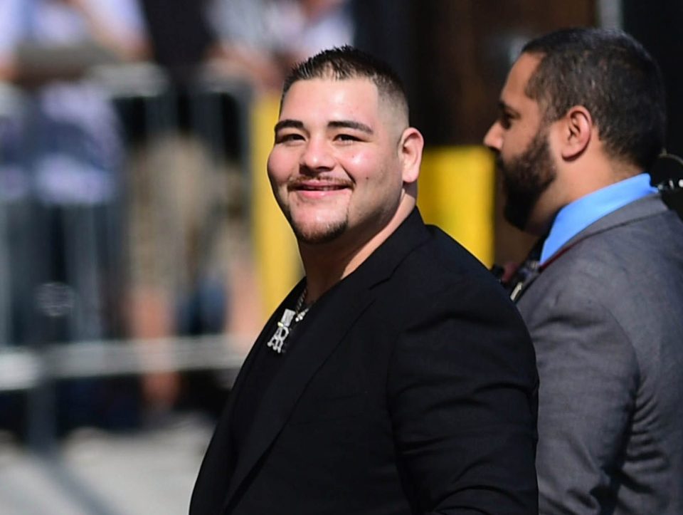 Andy Ruiz Jr took time out of his celebrations to thank Jarrell Miller for failing his drugs test