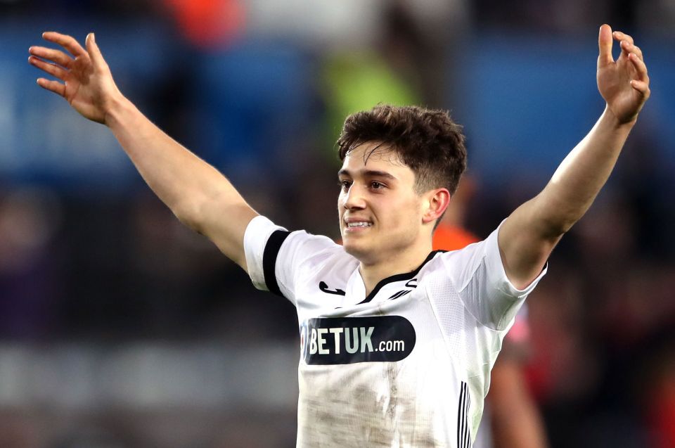  Daniel James is set to see his weekly wages increase fifteen times, from £4k to £67k