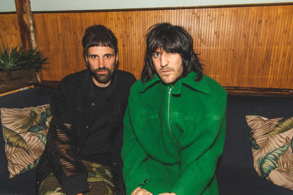  Kasabian's Serge Pizzorno unveiled tracks from his debut solo album at an exclusive party hosted by his close pal Noel Fielding