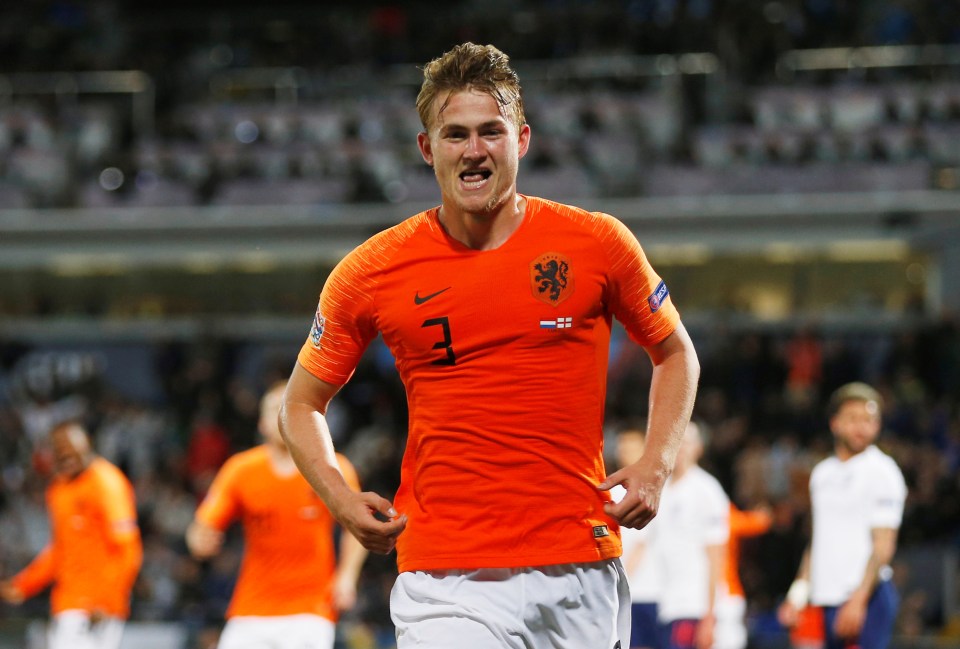  De Ligt is being tracked by a host of top clubs across Europe