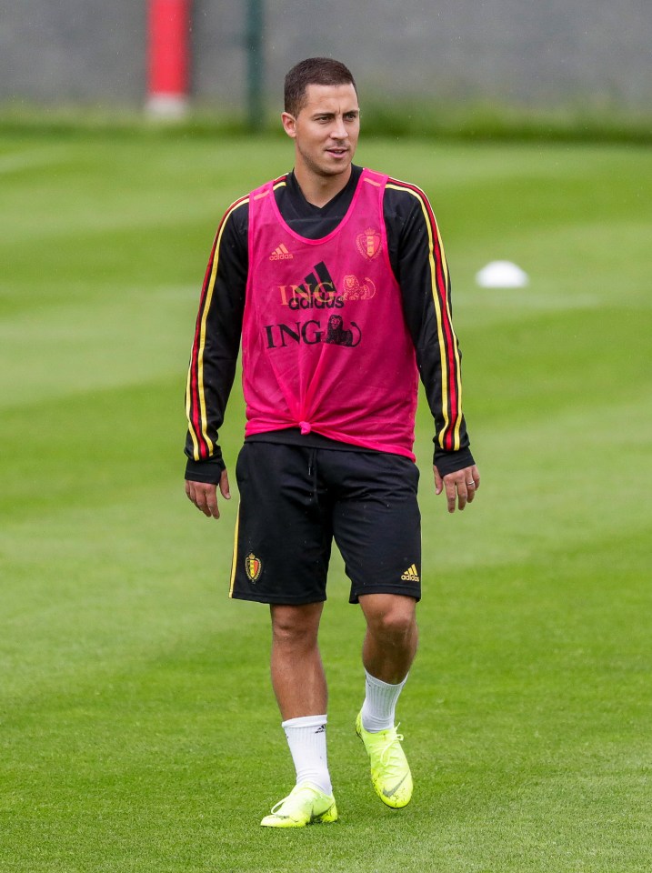  Belgium international Hazard is currently preparing for the Euro 2020 qualifiers against Kazakhstan and Scotland