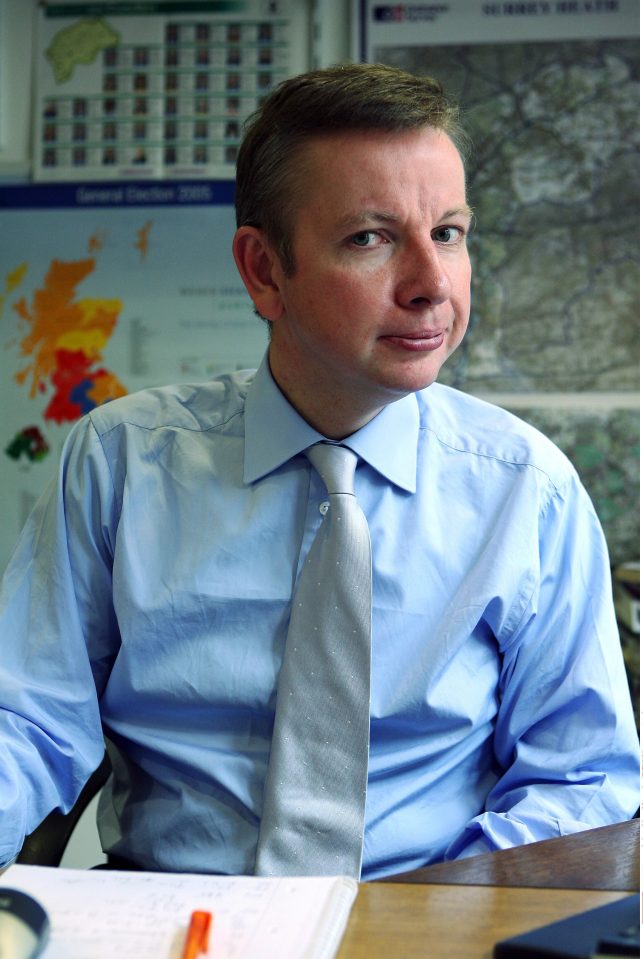  Gove - pictured 15 year ago - said his confession should not 'disqualify' him from the leadership race