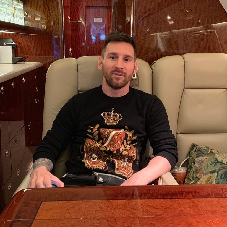 Barcelona legend Lionel Messi with 126.1 million followers and an average of 2.4 million likes per post