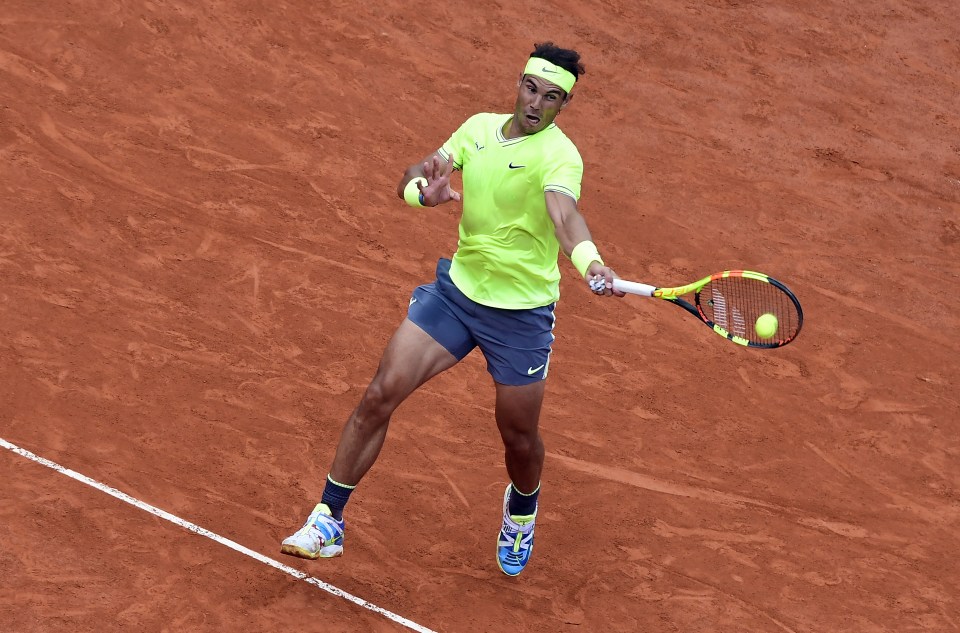  Nadal, 33, has won 18 Grand Slams in total and is two away from equalling Roger Federer