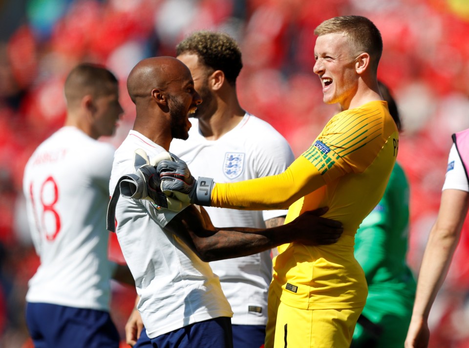 England were taken to penalties in their Nations League third-place play-off with Switzerland before Jordan Pickford was the hero