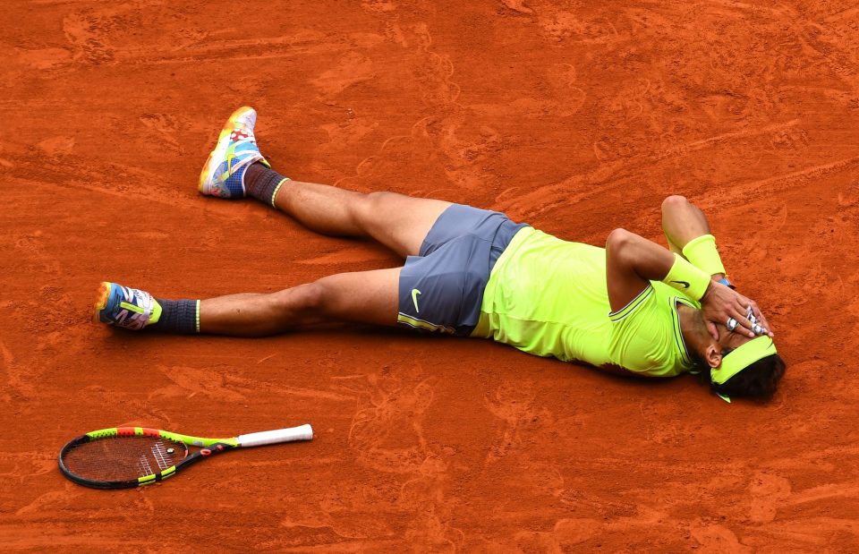  Rafa Nadal has now won 12 French Open singles titles in his stellar career