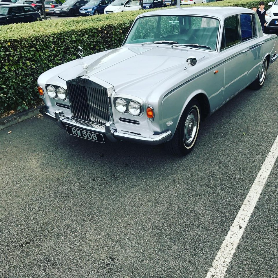  Fury is also the owner of a classic Rolls Royce and is proud of his collection