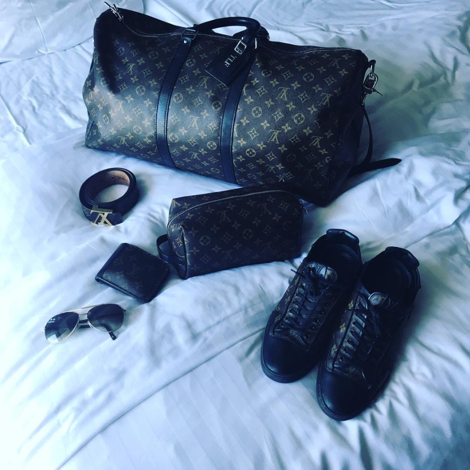  Fury has shown off his Louis Vuitton collection on Instagram