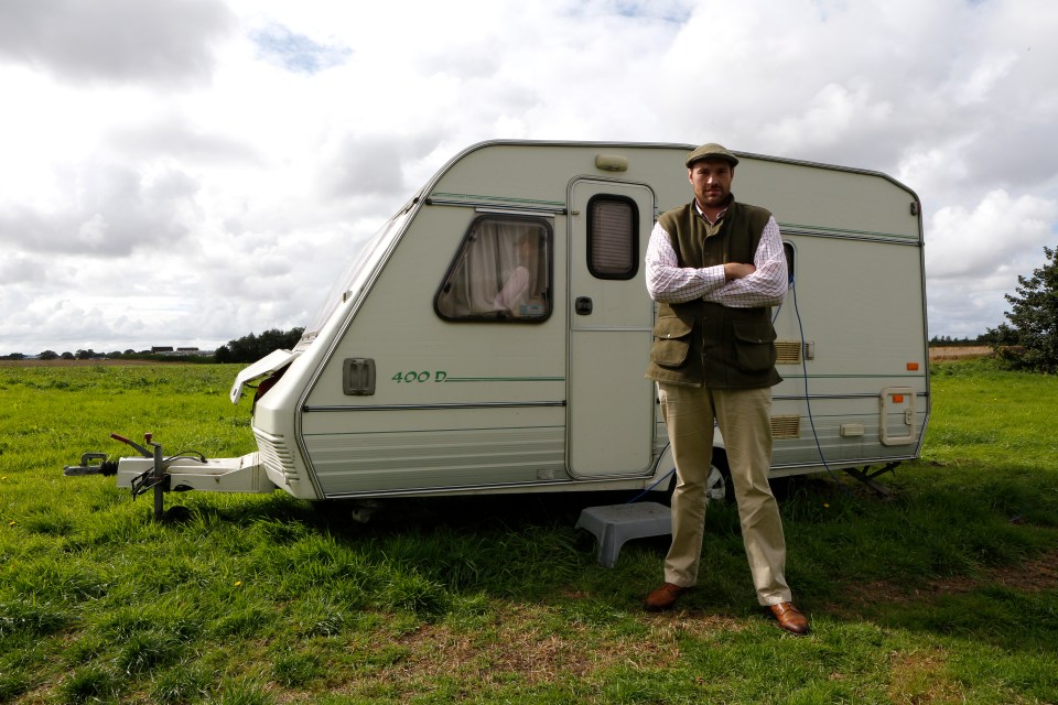  Fury regularly resides in a caravan during training camps but grew up in a traditional home