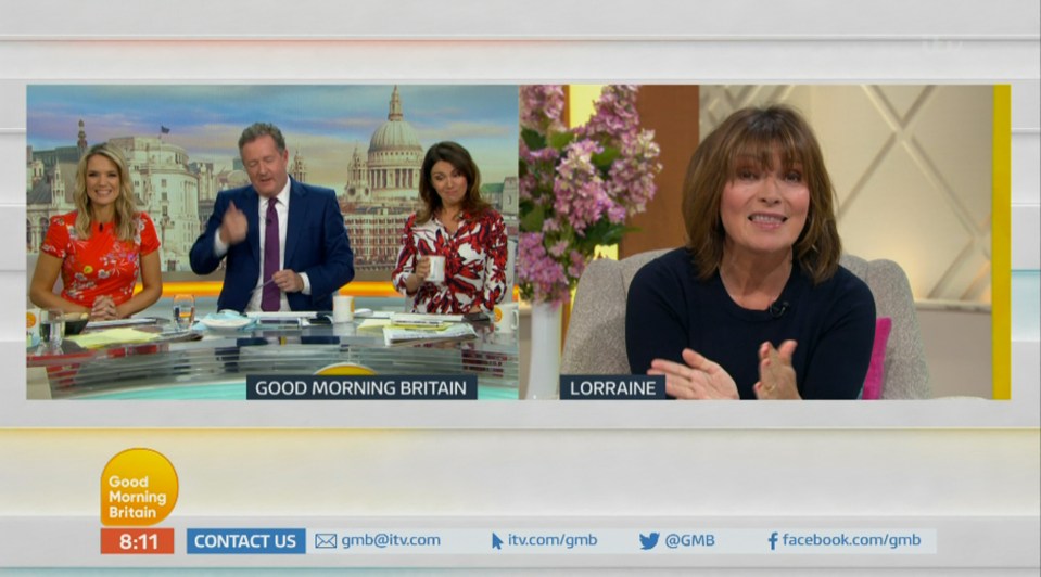  Piers Morgan and Susanna Reid ask Kelly if she was in a 'love war' with McVey over Eamonn Holmes