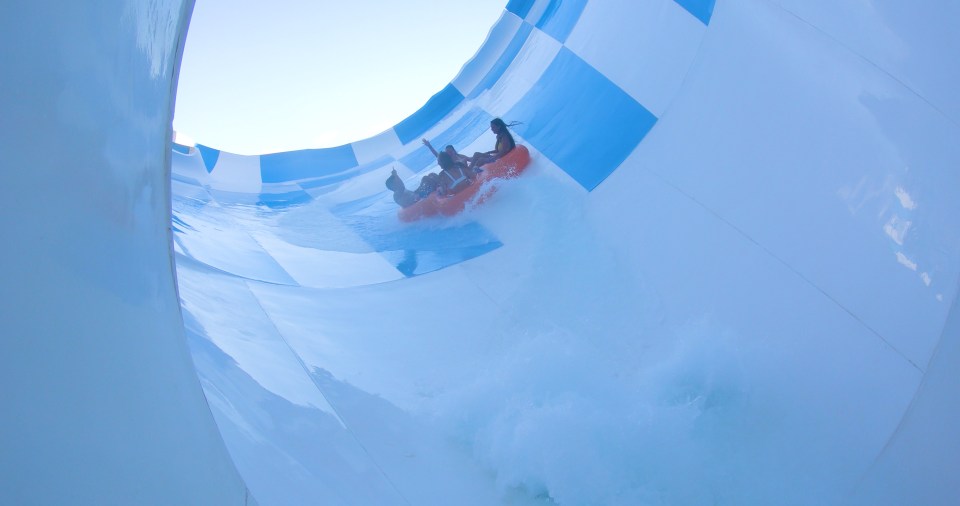  The largest section of the ride measures 20m in width