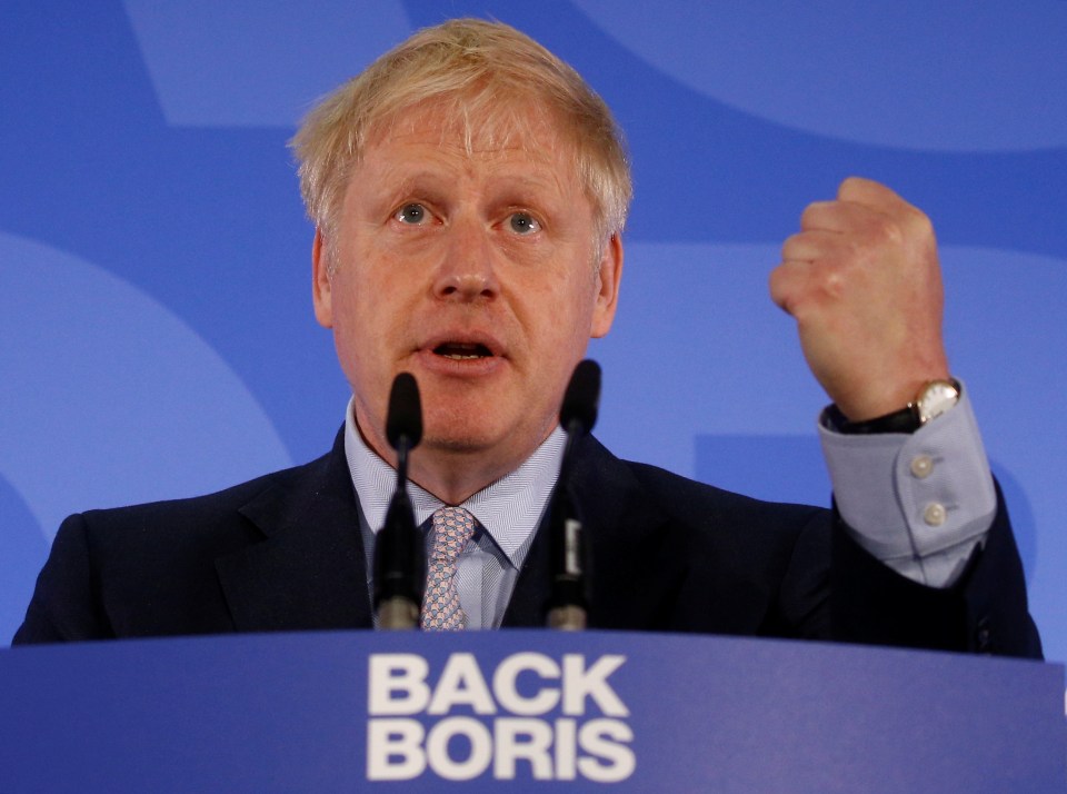  Boris insisted that with a 'new mandate, new optimism and new determination' his new team in Downing Street could deliver Brexit on time by October 31