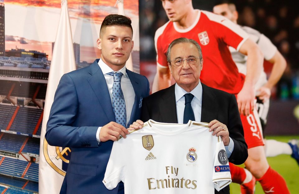  Jovic was the first Real signing to be unveiled