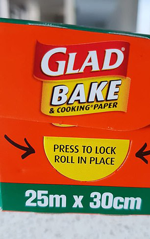 One man discovered there’s a cardboard tab on either end on cling film and tin foil packages to hold the rolls in place