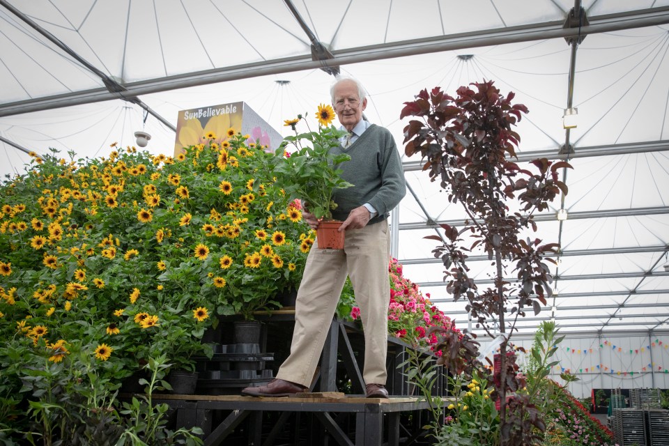  Peter has written a gardening column for The Sun for over four decades