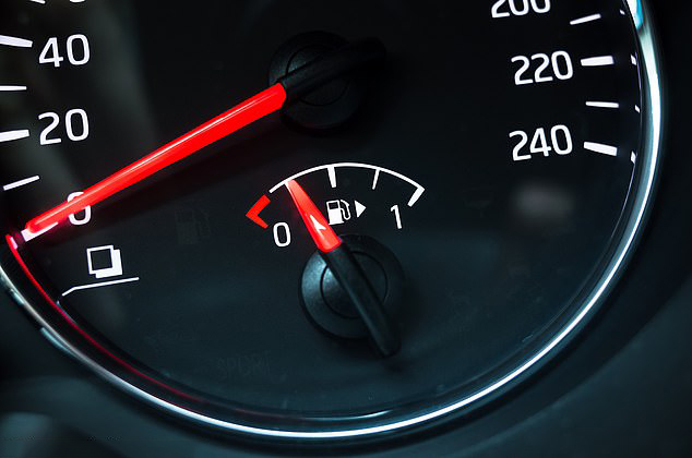 Some cars have a little arrow on the fuel gauge to show which side the fuel cap is on