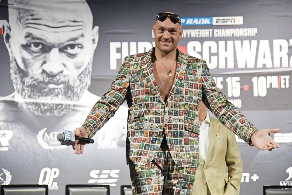  Tyson Fury lives in Morecambe and has become a pillar of their community