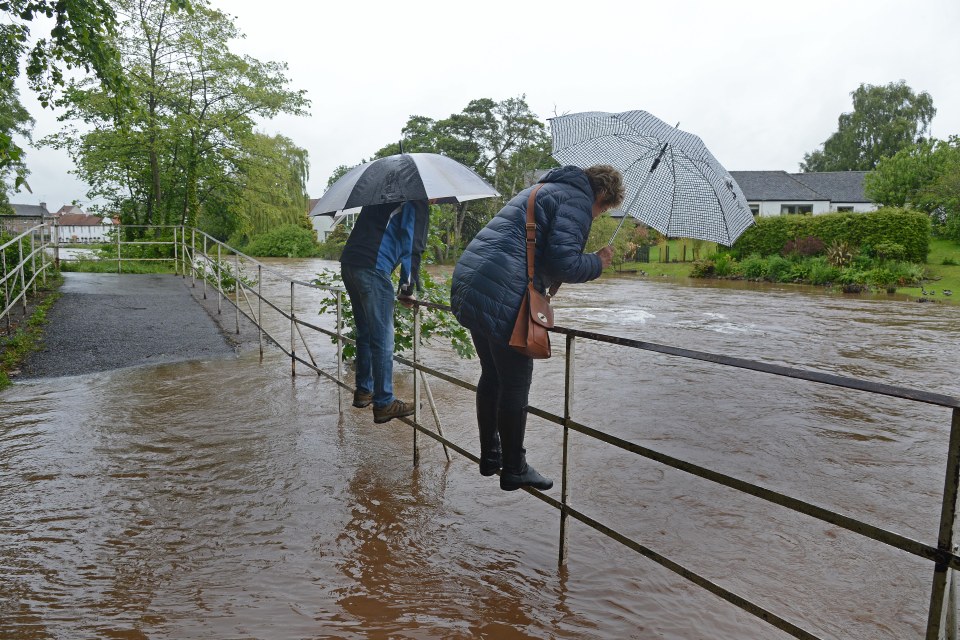  Water could quickly flood homes following torrential downpours and thunderstorms