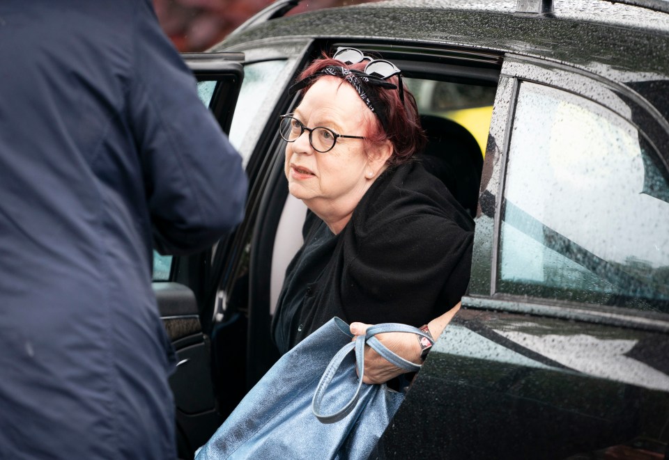 Jo Brand refused to apologise for a second time as she arrived at Christ Church Henley on Thames for a book launch