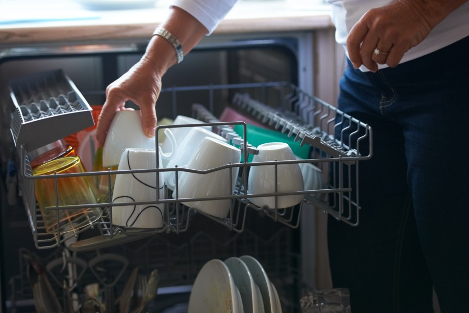  A woman has asked for advice on how best to use a dishwasher