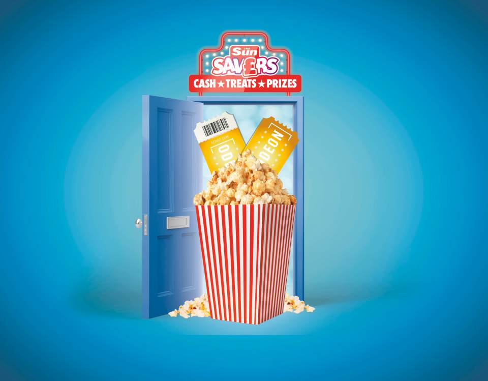  In celebration of one million Sun Savers members we've decided to give away free Odeon tickets — here's how to get yours