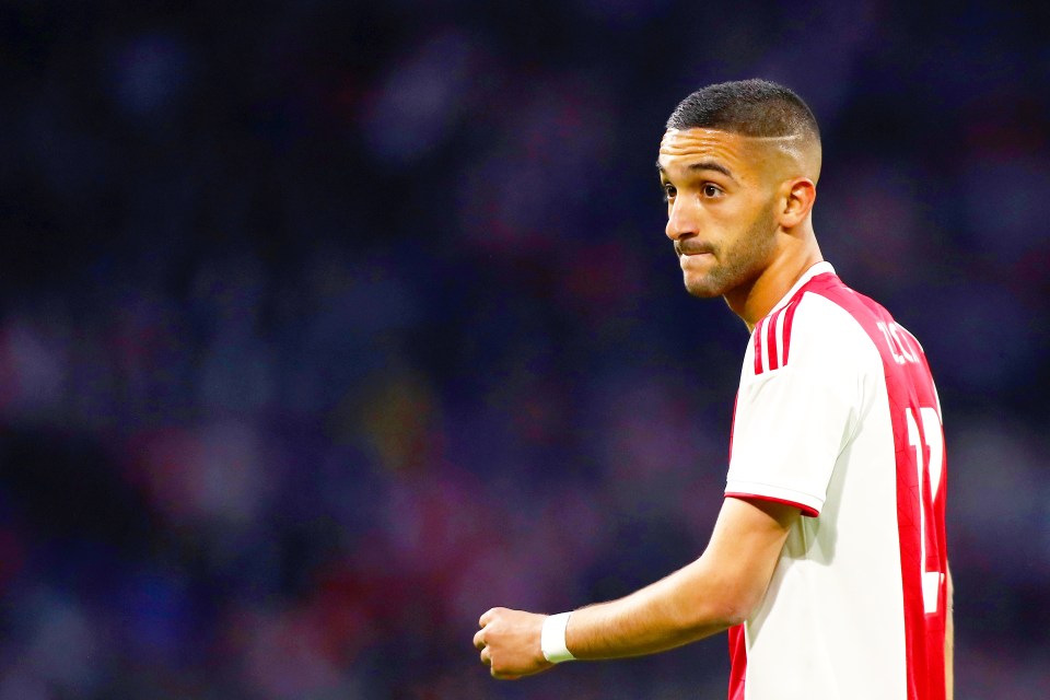  Hakim Ziyech fancies a move to Arsenal