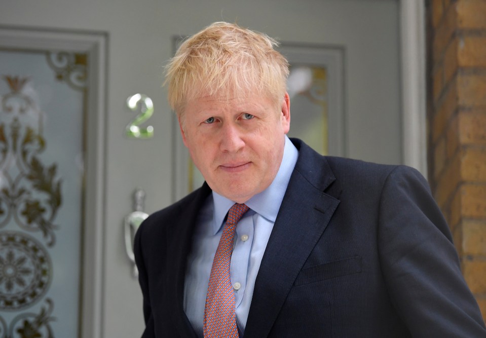  Boris Johnson, leadership candidate for Britain's Conservative Prime Minister, leaves home in London