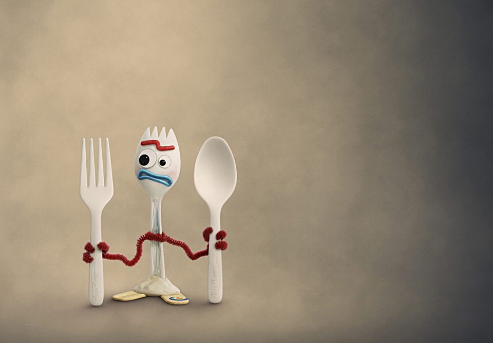  Forky is another new character who joins our old friends in Toy Story 4