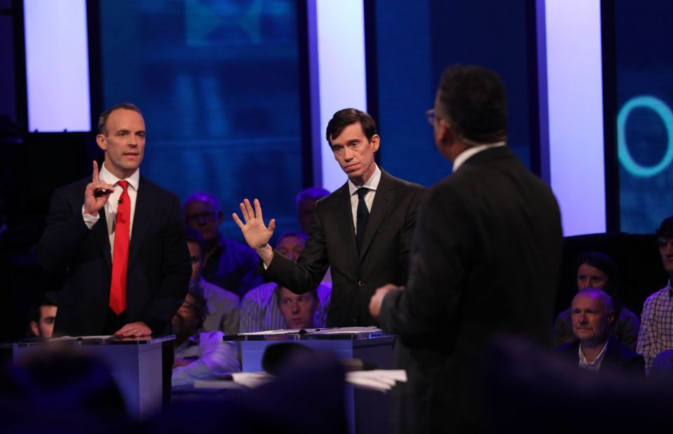  Channel 4 has been accused of trying to sideline hard Brexiteer Dominic Raab in the live TV debate