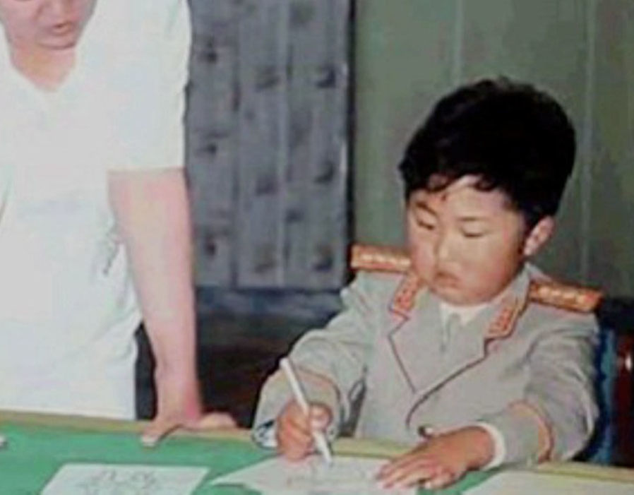  A young Kim was spoiled and lived in luxury compounds in the rogue state