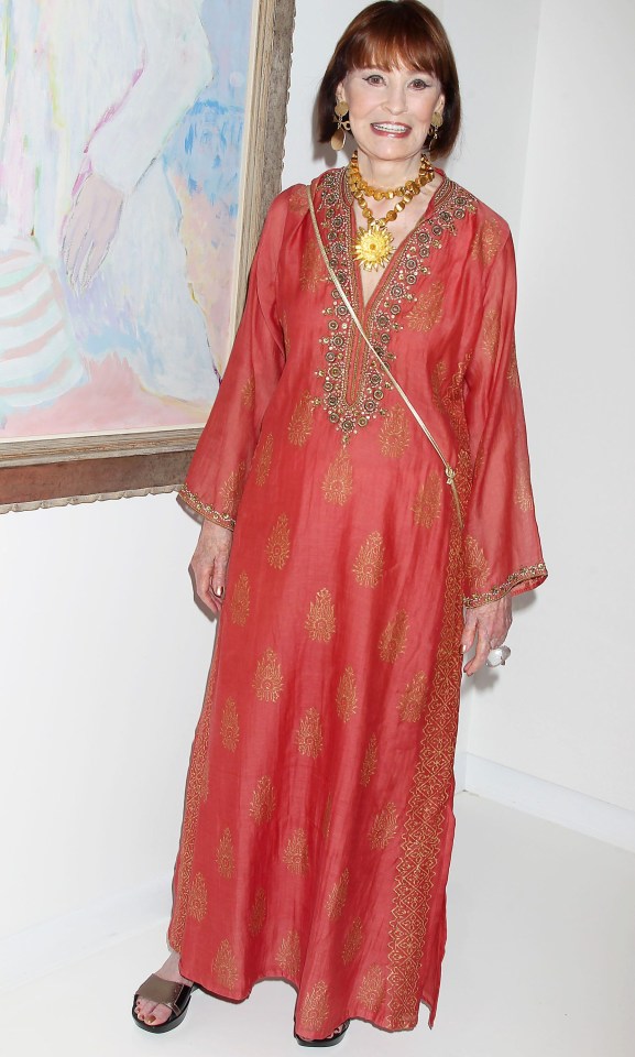 Gloria at an exhibition dedicated to her in New York in 2012