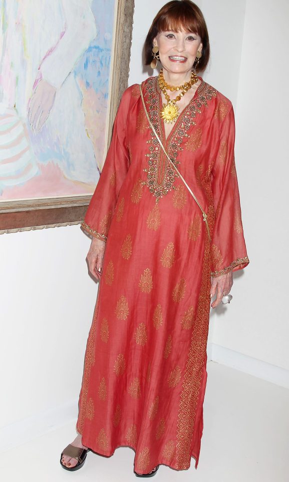  Gloria at an exhibition dedicated to her in New York in 2012