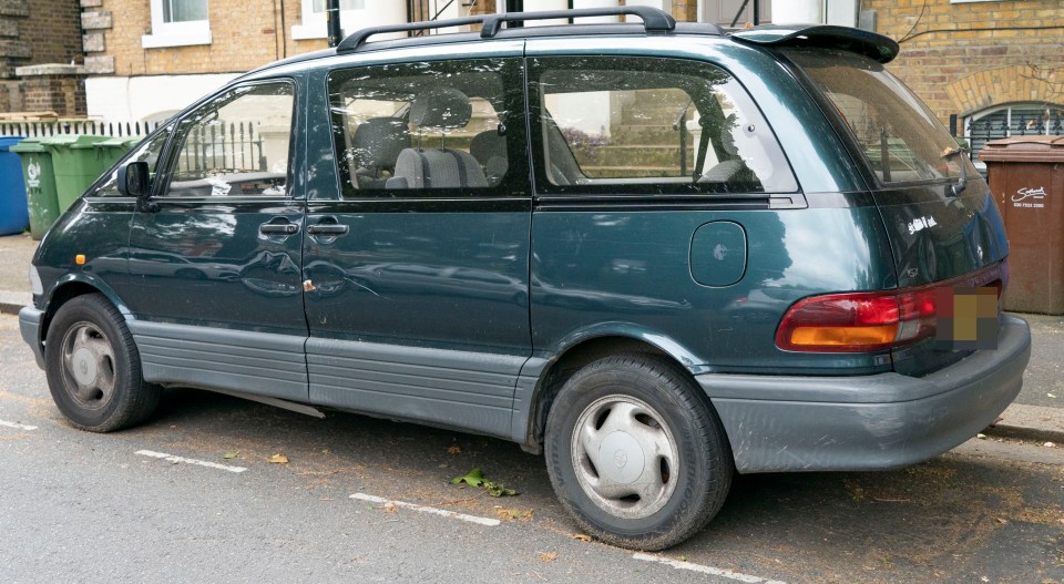  The family motor parked on the street near Boris' home in Peckham, London