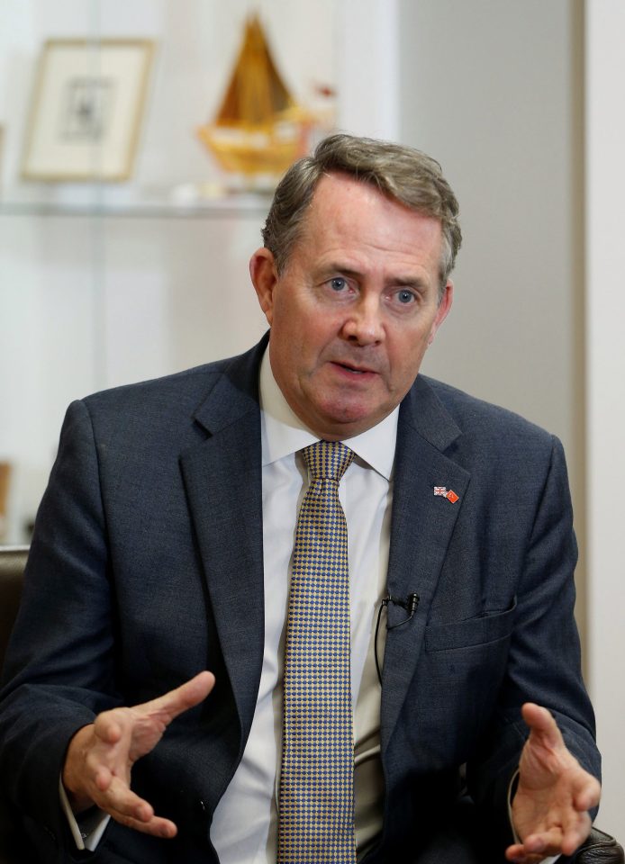  International Trade Secretary Liam Fox pledges to 'wrap up Brexit as quickly as possible'