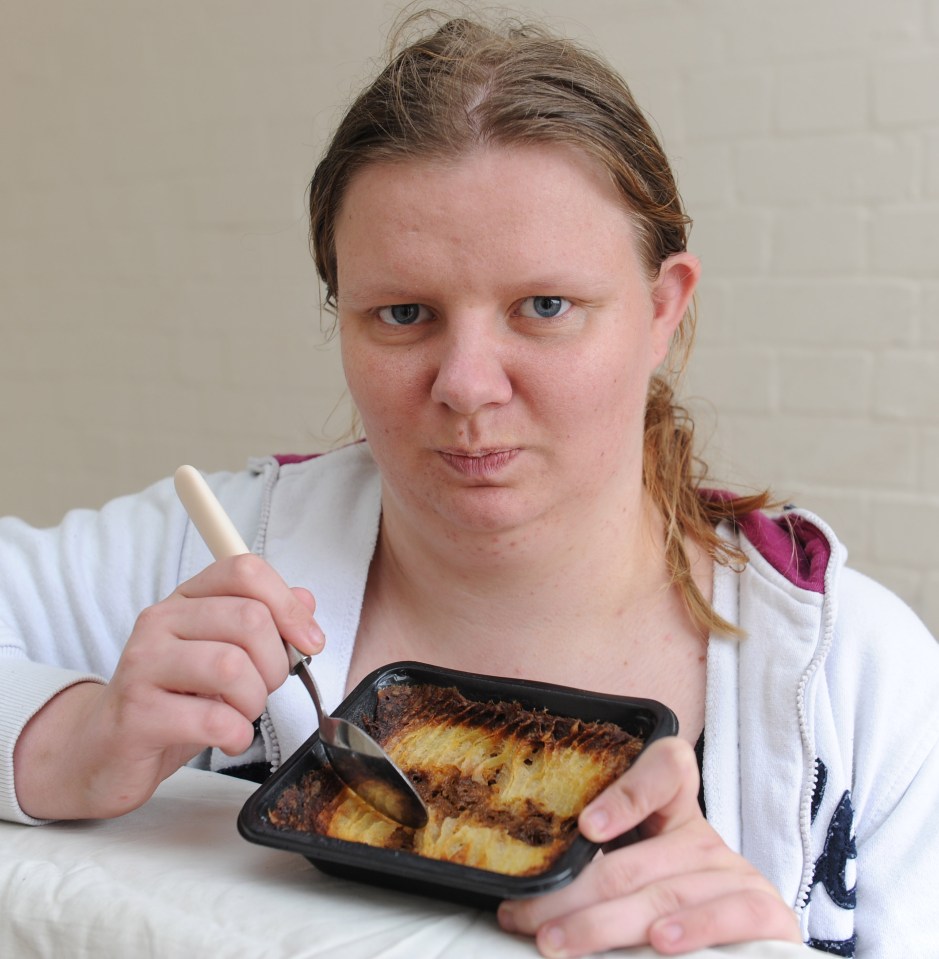 Kylie wanted to tuck into the pie for dinner