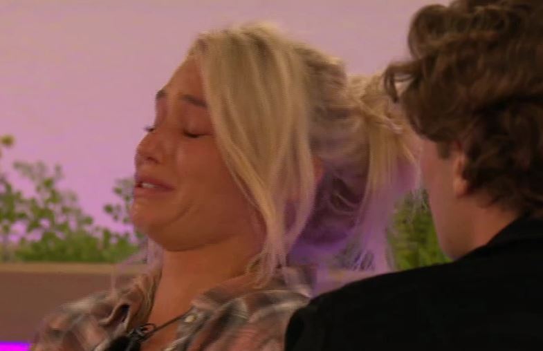  Lucie broke down in tears after Joe confronted her over her friendship