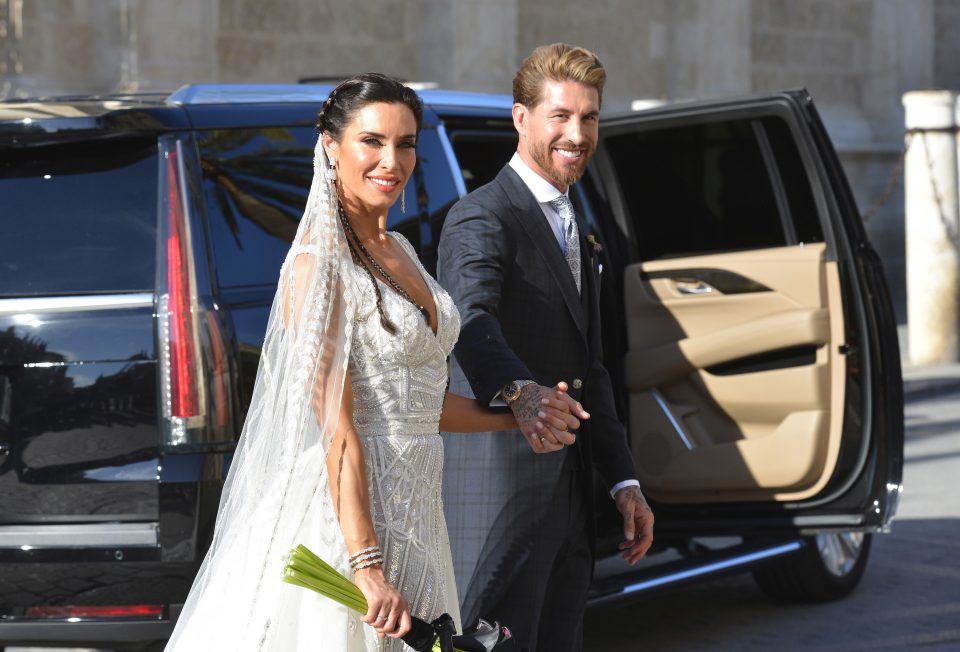  Ramos and wife Pilar hosted a star-studded wedding in Spain last weekend