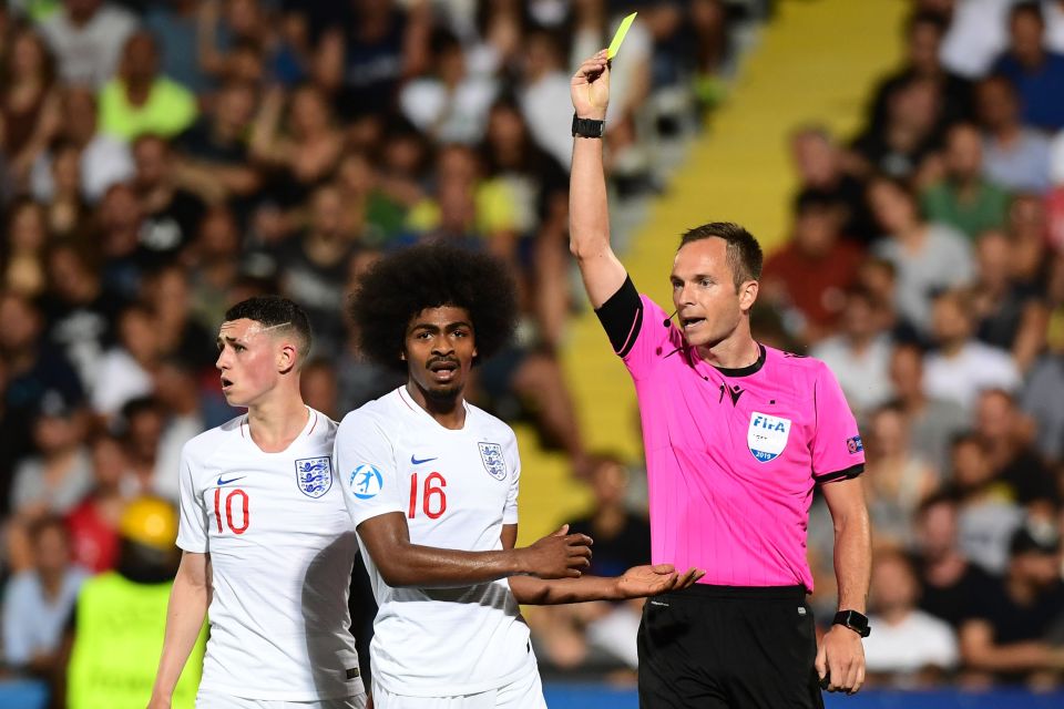  Hamza Choudhury has apologised for letting England down with his sending off in the under 21 game against France