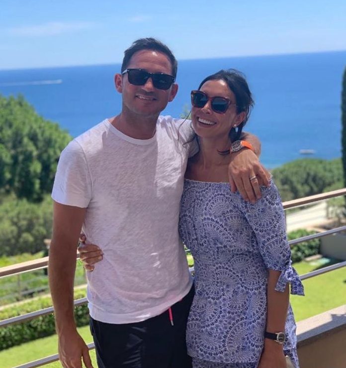  Lampard is celebrating his birthday with wife Christine in the south of France