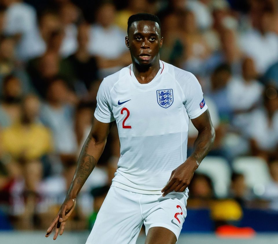  Eagles' right-back Aaron Wan-Bissaka must have been affected by transfer talk, says England 21 boss Aidy Boothroyd